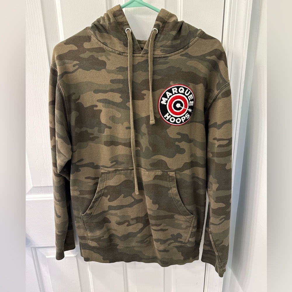 Marquee Hoops made hoops camouflage basketball hoodie Small